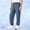 Blue, variant on OGLCCG Boys Ice Silk Sweatpants High Waisted Comfy Baggy Workout Gym Active Joggers Loose Fit Summer Lightweight Sports Pants 3-13 Years