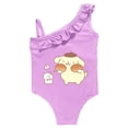 thumbnail image 4 of Pompompurin Toddler Baby Swimsuit One Piece Kids Girls Swimming outfit Children Swimwear Bathing Suit 2-9Y, 4 of 7
