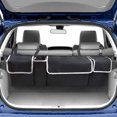 thumbnail image 1 of Large Back  Organizer, 600D Oxford Cloth Multifunctional Car Trunk Organizer Easy To Install  For Trunk, 1 of 8