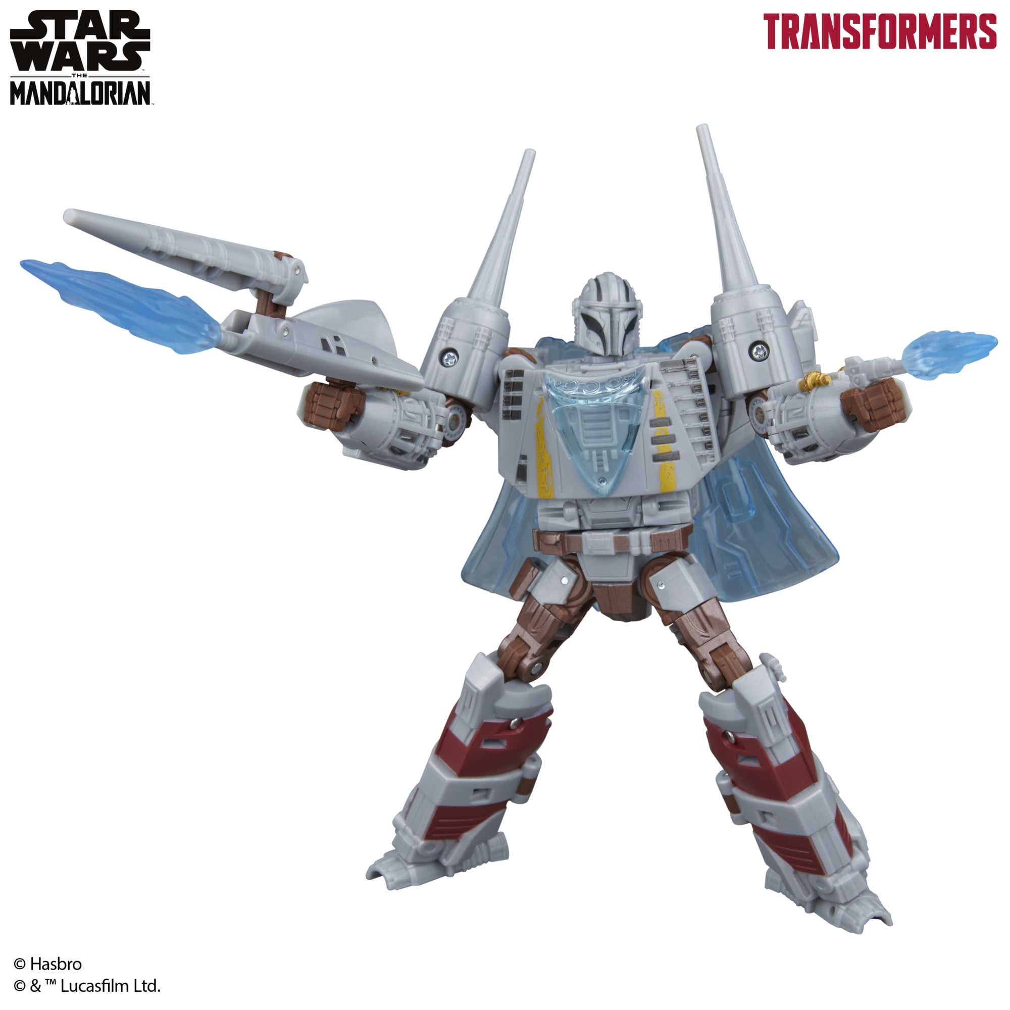 Transformers Collaborative Star Wars: The Mandalorian™ N-1 Starfighter, 7.5” Action Figure, 8+