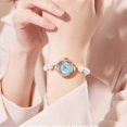 thumbnail image 2 of Elegant Pearl Women's Dress Watch Fashion Round Dial Analog Quartz Gift Watch, 2 of 6