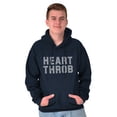 thumbnail image 3 of Heartthrob Funny Handsome Single Love Hoodie Hooded Sweatshirt Men Brisco Brands S, 3 of 6