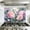 Color 1, variant on Kitchen Backsplash Peel and Stick Wall Murals Soft Spring Garden Watercolor Pastel Flowers Greenery Removable Mural 35.4"W x 23.6"H, Oil Proof Vinyl Wallpaper for Fireplace & Behind Stove