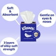 thumbnail image 3 of Kleenex Ultra Soft Facial Tissues, 4 Flat Boxes, 120 Tissues per Box, 3-Ply, 3 of 10