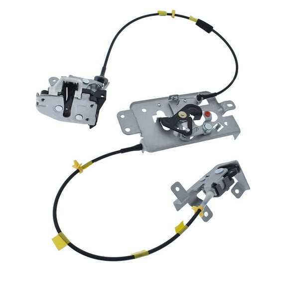 LABLT Rear Right Passenger Side Door Latch Assembly&Cable for 04-08 Ford F150 Extended