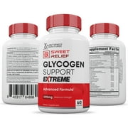 (3 Pack) Sweet Relief Glycogen Extreme Advanced Formula 1295MG 180 Capsules