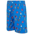 thumbnail image 2 of iBerryNY Boys Swim Trunks Kids Beach Board Shorts Adjustable Waist 2 Side Pockets, Ice Cream, 2X-Large, 2 of 5