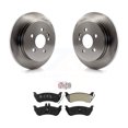 thumbnail image 1 of Transit Auto Rear Disc Brake Rotors and Semi-Metallic Pads Kit for Car Mercedes-Benz ML320 ML350 ML430 K8A-100675, 1 of 11