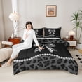 thumbnail image 4 of Castle Fairy Fashion Ribbon Bowtie Full Size Comforter Sets,Bling Crystal Bedding Sets, 4 of 8