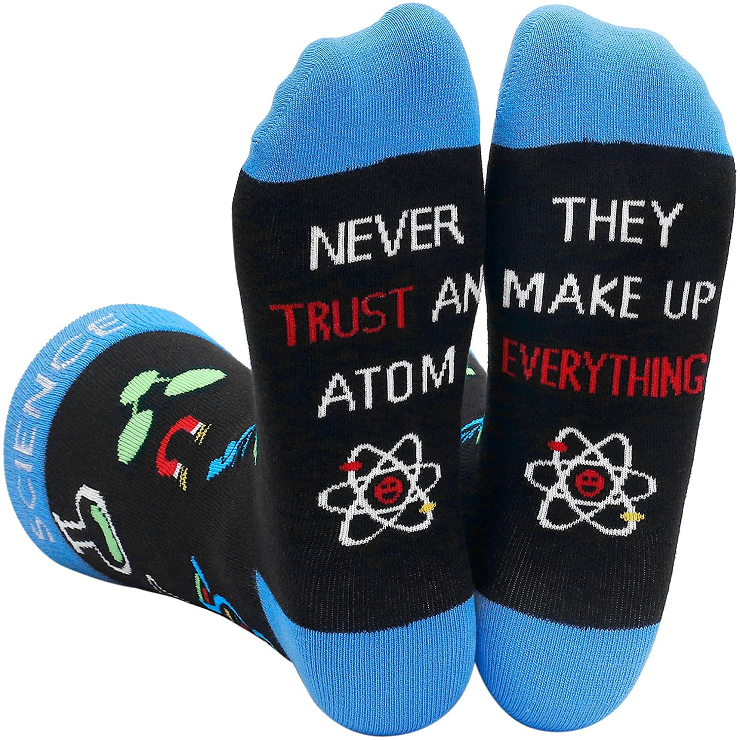 Funny Nerd Socks | Cool Socks for Men and Women | Holiday Gift for Geeks  (Books, Math, Science, Game, Racing) - Walmart.com