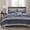 Navy Multi, variant on Queen Size Bed In A Bag, 3 Piece Cotton Comforter Set with Chenille Tufting Navy Full/Queen, Navy Cotton Bedding Set,Cotton Bed Sheet Set, Household Supplies & Décor Bedding Bedding Sets