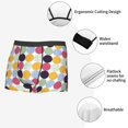 thumbnail image 6 of Kll Polka Dot Men'S Cotton Boxer Briefs Underwear-Medium, 6 of 9