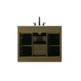 thumbnail image 3 of Elegant Kitchen and Bath Alden 42 Inch Single Bathroom Vanity In Chestnut Brown, 3 of 13