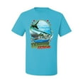 thumbnail image 2 of Tarpon Extreme Men's Graphic T-Shirt, Light Turquoise, 3XL, 2 of 3