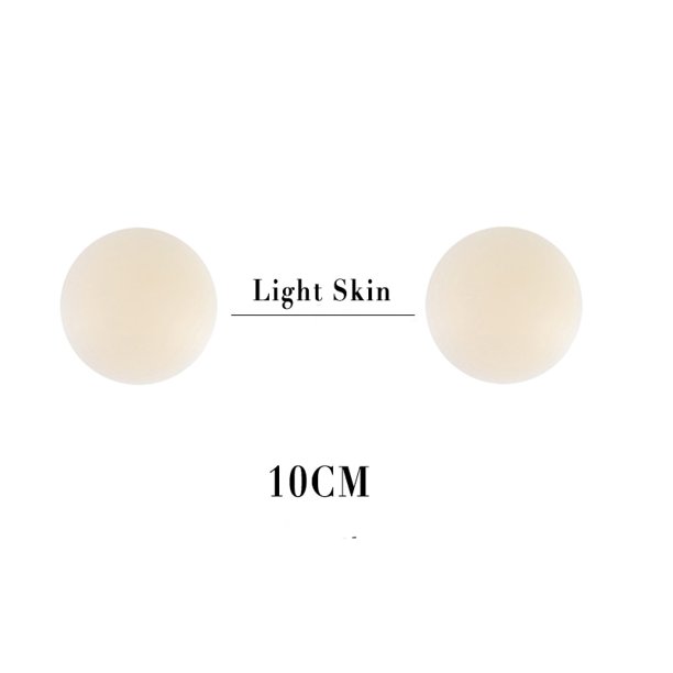 Cubierta de pezón Empanadas Adhesivo de silicona Forro de sostén para mujeres Almohadillas de pecho reutilizables Cinta para el pecho Etiqueta adhesiva invisible para el pecho Inserto invisible Tan Jianjun unisex
