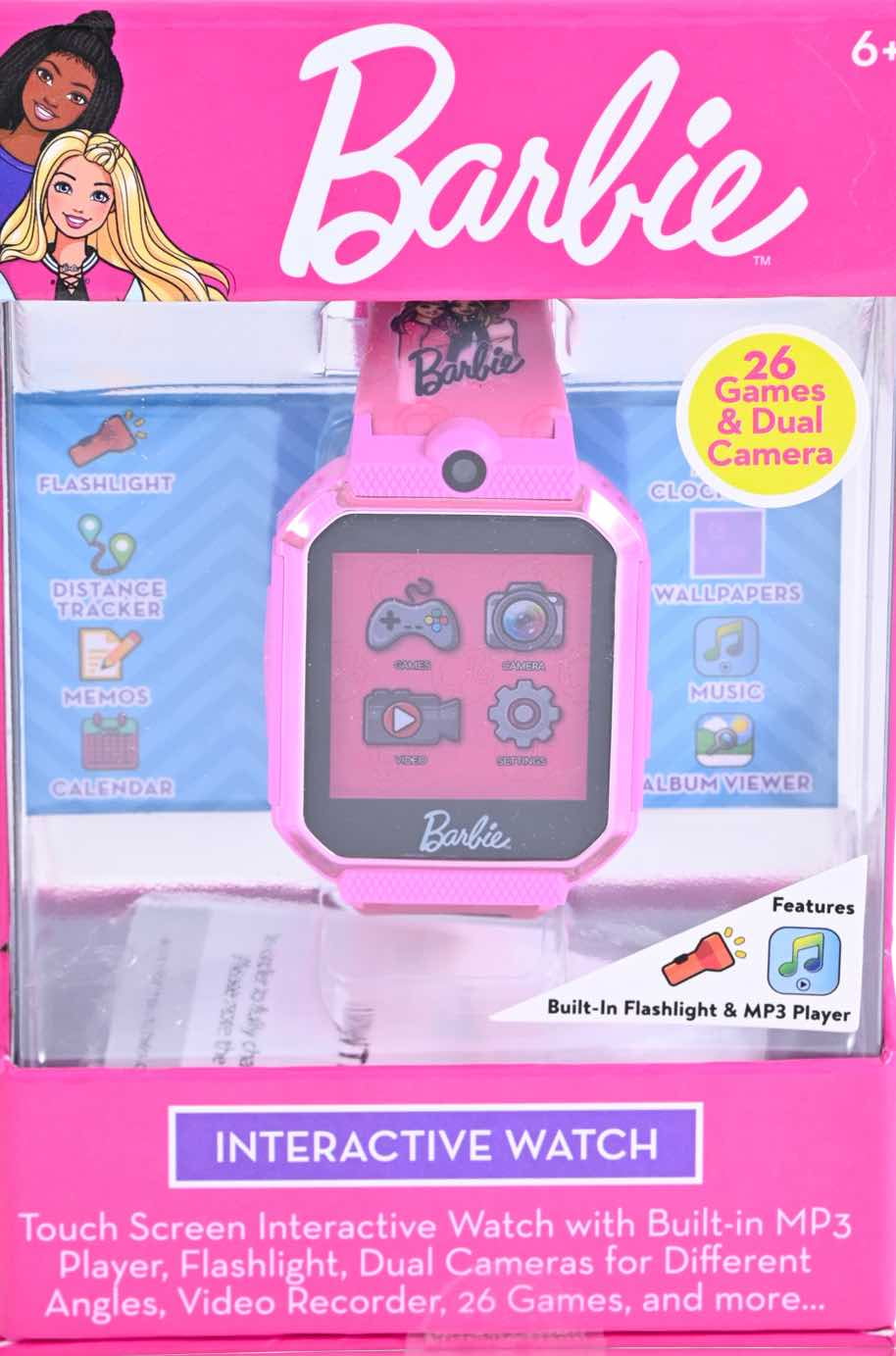 Mattel Barbie Childrens iTime Unisex Touchscreen Smart Watch with