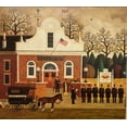 thumbnail image 3 of Charles Wysocki "Roll Call with a Bang" New FRAMED Art Americana Autumn Rural Generic, 3 of 3
