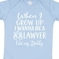 thumbnail image 4 of Inktastic Future Lawyer Like Daddy Boys or Girls Baby Bodysuit, 4 of 5