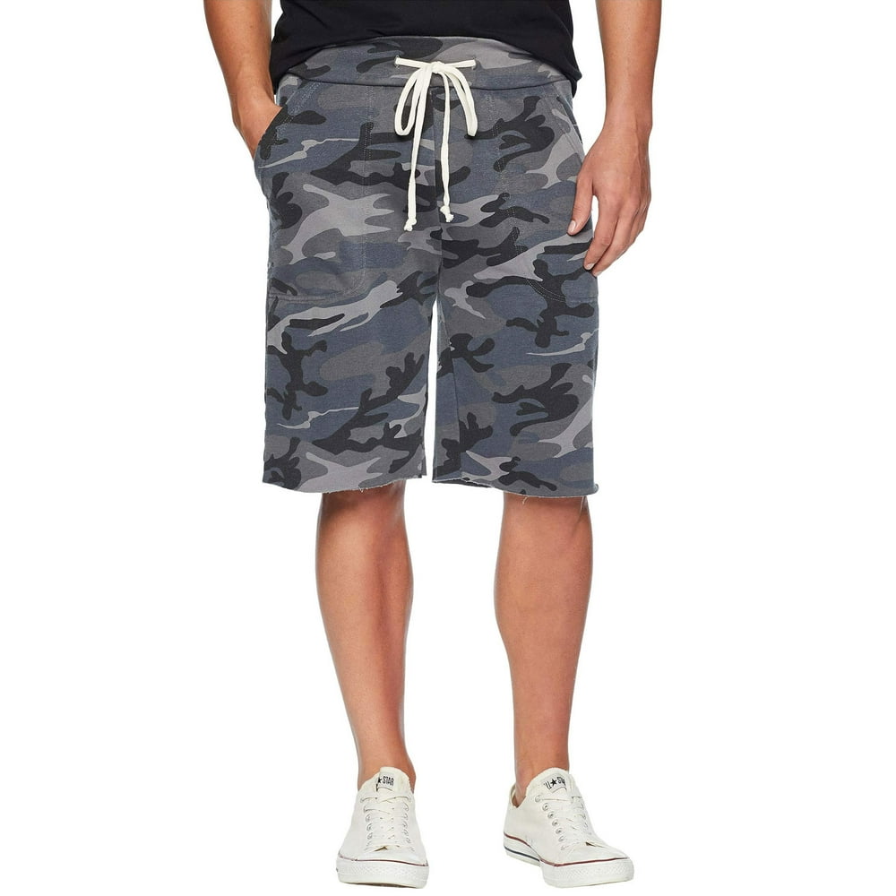 ALTERNATIVE Alternative Mens Victory CamouflagePrint French Terry