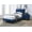Navy Blue, variant on Poundex Twin Modern Velvet Platform Bed, Light Pink