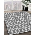 thumbnail image 2 of Ahgly Company Indoor Rectangle Patterned Smokey Gray Area Rugs, 6' x 9', 2 of 6