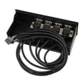 thumbnail image 4 of Optical Drive Front Panel, 4 Ports 5.25 Inch USB2.0 Hub Front Panel Sturdy Metal Construction Multifunctional 19 Pin  For 5.25 Inch PC Computer Case, 4 of 8