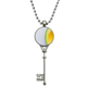 thumbnail image 1 of Collar Colgante Llavero Aguacate Vintage Unbranded Plata, 1 of 3
