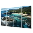 thumbnail image 2 of Designart "Escaping to Tropical Hawaii II" Hawaii Metal Wall Décor Set, 2 of 5