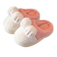 thumbnail image 3 of Generic Christmas Slipper For Girls Child Kids Cotton Slippers Girl Boys Memory Foam Comfy House Slippers Bedroom Home Slippers Winter Warm Indoor Shoes Clearance Shoes(11-11.5 Years,Pink), 3 of 8