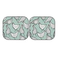 thumbnail image 7 of Balery Hand Drawn Chickens Sun Shield 2 Pack For Car Front Windows Foldable Sun Visor Protector Blocks Max Uv Rays And Keeps Your Vehicle Cool For Most Sedans Suv Truck, 7 of 7