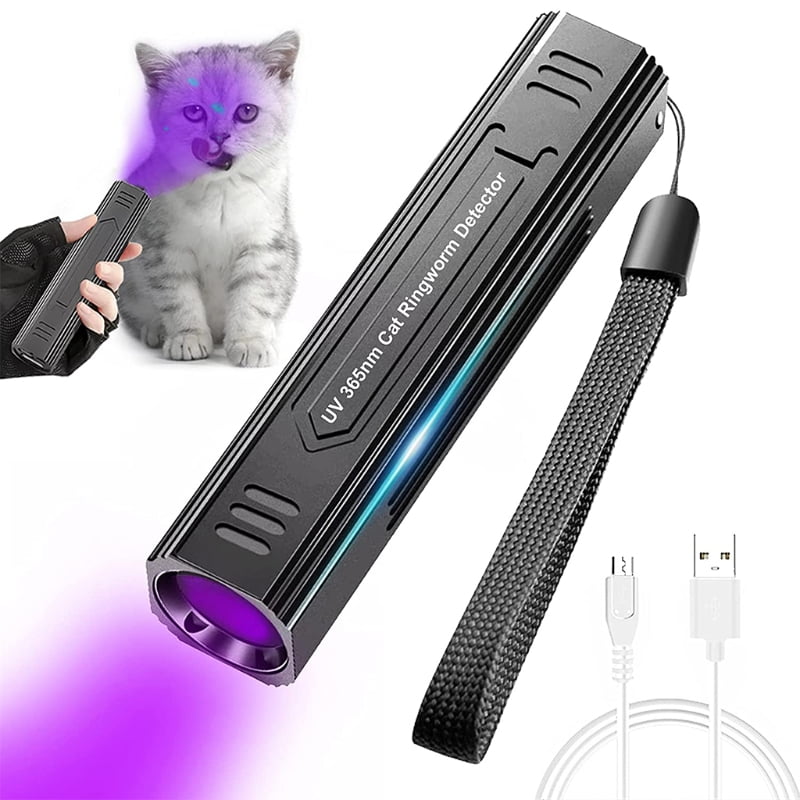 SUNRI Dog Black Light Flashlight Cat Ringworm Detector Detection of