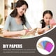 thumbnail image 3 of Glitter Gold Cardstock for Craft with 40 Sheets Assorted Color DIY Papers, 3 of 4