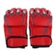 thumbnail image 2 of Medio Dedo Guantes De Boxeo Luchando MMA Muay Thai Sparring Punch Últimos Mitones Sanda Fighting Training Kickboxing Mitts Para Adultos Rojo1 Macarena Mitad dedo guantes de boxeo, 2 of 8