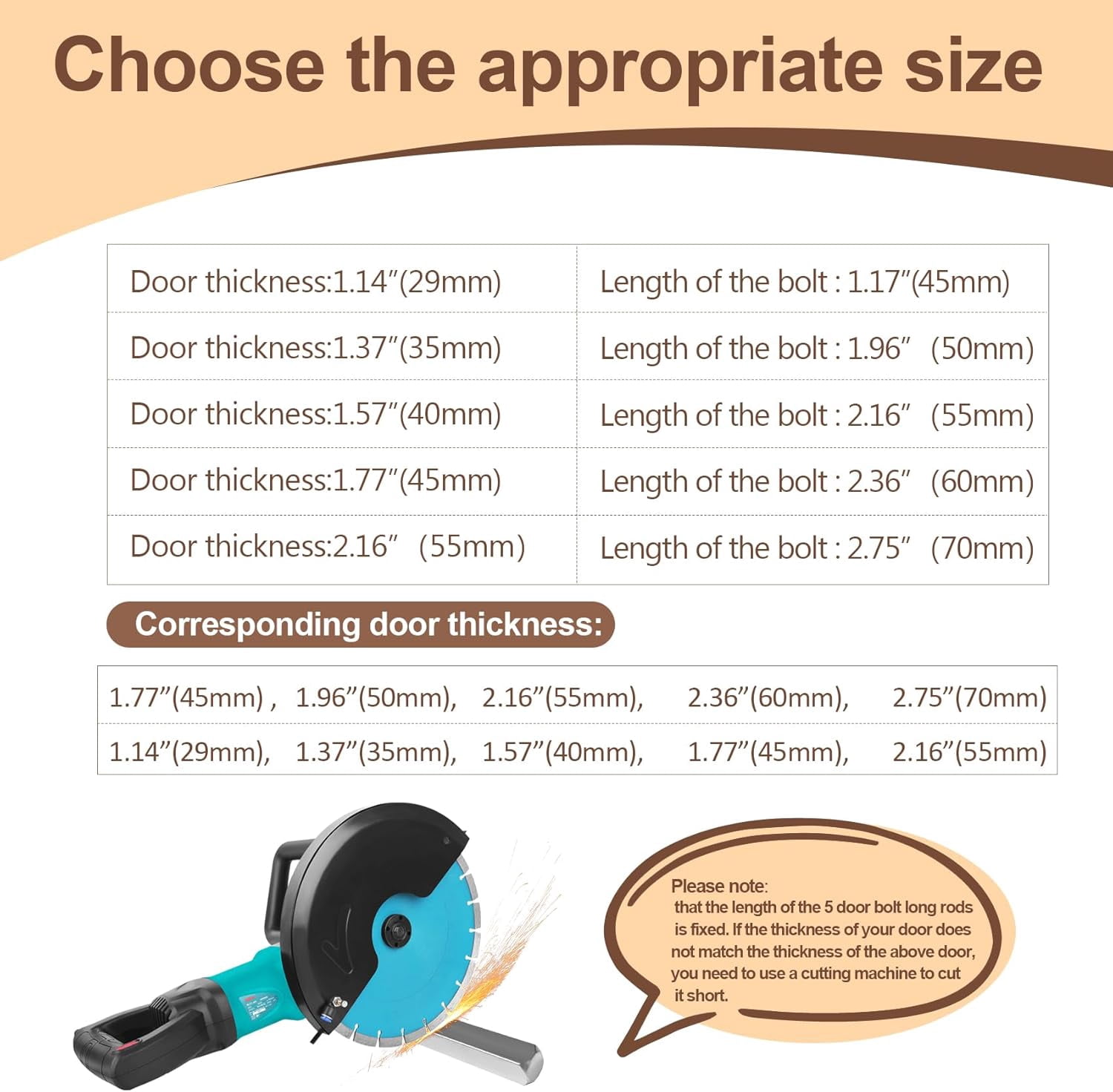 ABCISI Round Recessed Door Lock, Stainless Steel 304 Hidden Recessed Cup Door Handle, Low Profile Door Knob for Privacy Pocket Door, Flat Door Knob, Copper