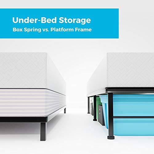 Linenspa 14 inch folding metal platform bed frame outlet