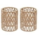thumbnail image 1 of 2Pack Rattan Lamp Shade,5.9 X 5 Inch Handwoven Lamp Shades Replacement for Floor Lamps, Pendant Light, 1 of 5