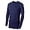 Navy, variant on Duofold Men's Mid-Weight Wicking Crew Neck Top, Navy, Large