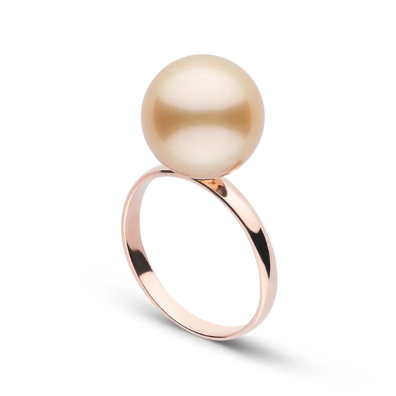 Classic Collection 11.0-12.0 mm Golden South Sea Pearl Ring