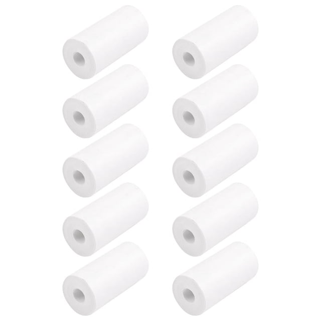 10 Rolls Thermal Paper Cash Register POS Receipt Papers 57X30mm Thermal Paper for Printer Cash Register