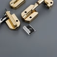 thumbnail image 4 of Homoyoyo 12Pcs Glass Clamp Bathroom Mirror Clips Silver Heavy Duty Stable Support Prevents Sliding, 4 of 8