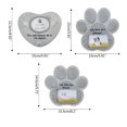 thumbnail image 2 of LAMIRO Pet Garden Lawn Memorial Stone Sympathy Picture Frame Dog or Cat Garden Stepping Stone Memorial Gifts, 2 of 7
