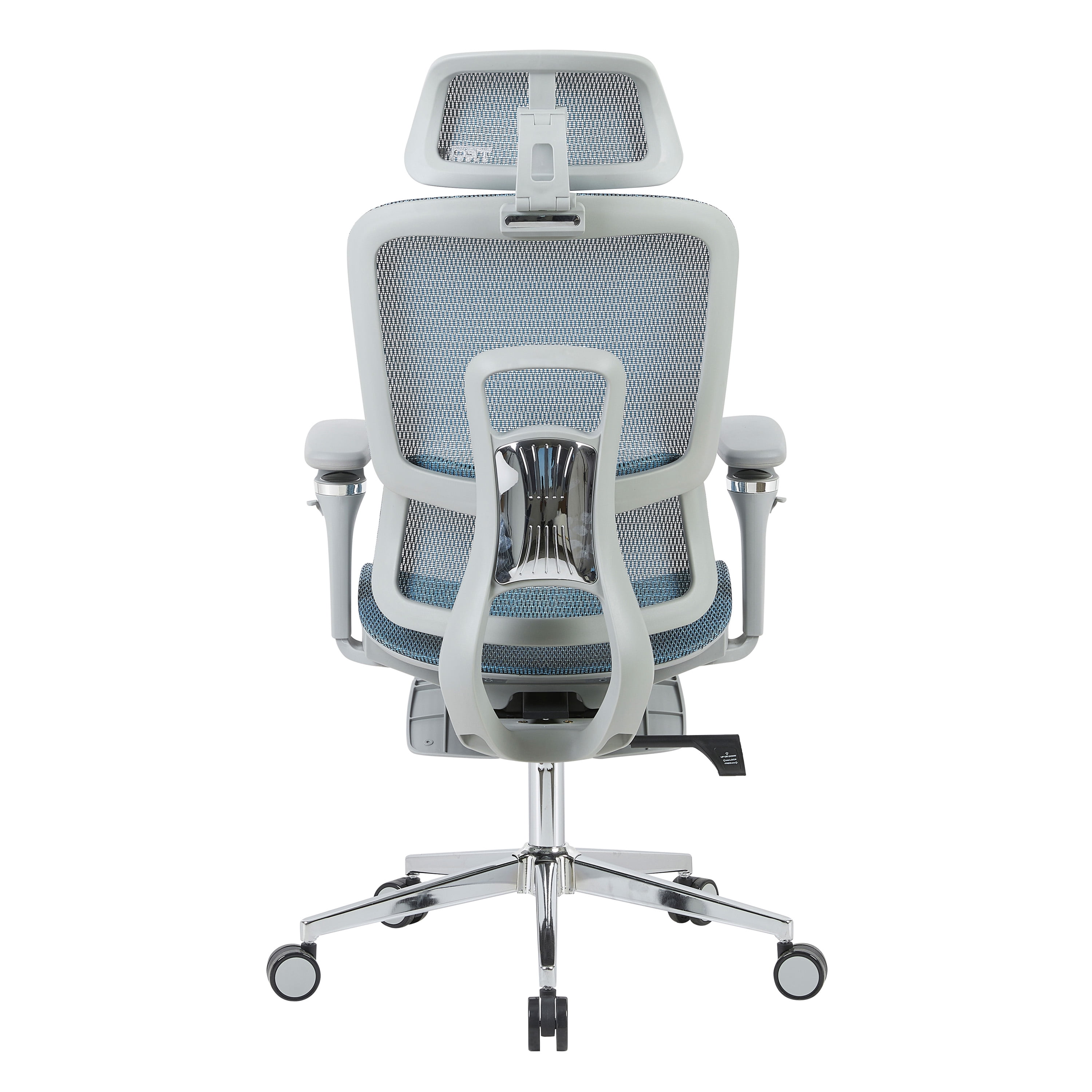 Techni Sport Ergonomic Mesh Office Chair with 5D Armrests & Retractable Footrest