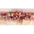 thumbnail image 2 of Florio, Luigi 24x14 White Modern Wood Framed Museum Art Print Titled - Sognando Roma, 2 of 4