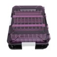 thumbnail image 1 of Fishing Tackle Box,Transparent Lid Squid Bait Lure Organizer Box for Sea Fishing, 1 of 7