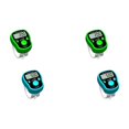 thumbnail image 2 of bedienty Finger Counter Handheld Tally Counters with Sensitive Buttons Finger Ring Golf Digit Stitch Marker Save Power Type 1 2Set, 2 of 6