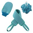 thumbnail image 2 of YAOMOBB Bath Gloves Soft Bath Scrubber Set Lint Free Water Absorption with Reusable Brushes Cleaning Tool, 2 of 7