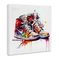 thumbnail image 2 of Stupell Industries Contemporary Sneakers with Watercolor Drip Canvas Art, 36 x 36, by Creative Studio, 2 of 8