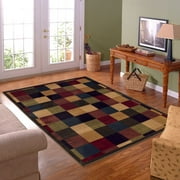 Hometrends Bartley Woven Area Rug, Geometric