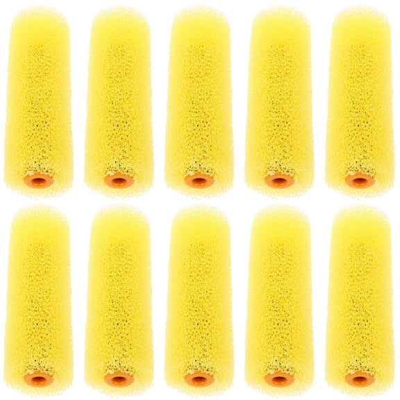 FELTECHELECTR 10Pcs Paint Rollers for Wall and Furniture Surface Painting Projects