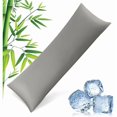thumbnail image 1 of ccwmincc Body Pillowcase with Zipper Cooling Viscose from Bamboo Zippered Pillowcases, Cool & Breathable Body Pillow Cover for Hot Sleepers and Night Sweats, 20" x 54", 1 of 1